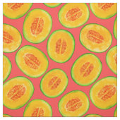 Melon-Scheiben-Aquarellmuster Stoff (Muster)