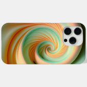 Melon und Peach farben Spiralen Case-Mate iPhone Hülle (Rückseite (Horizontal))