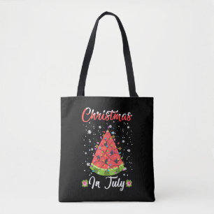 Melon Weihnachtsbaum Sommer Weihnachten im Juli Tasche