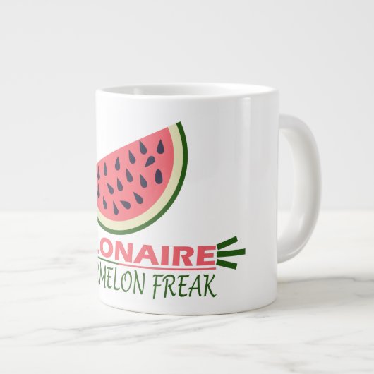 MELONAIRE Jumbo-Tasse (Vorderseite Rechts)