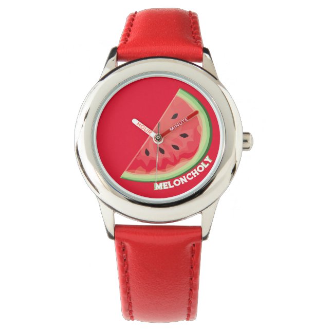 Meloncholy Armbanduhr (Vorderseite)