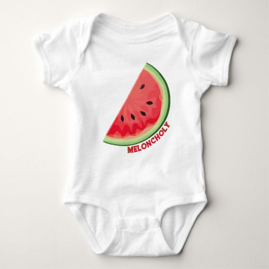 Meloncholy Baby Strampler (Vorderseite)