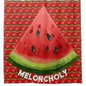 Meloncholy-Duschvorhang Duschvorhang (Vorderseite)