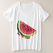Meloncholy Große Größe T-Shirt (Design vorne)