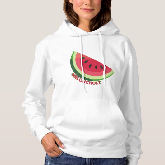 Meloncholy Hoodie (Vorderseite)