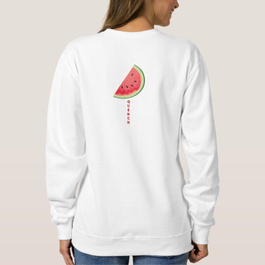 Meloncholy Sweatshirt (Rückseite)