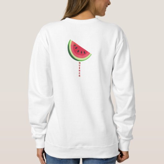 Meloncholy Sweatshirt (Rückseite)