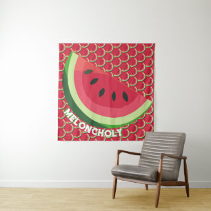 Meloncholy Wandteppich