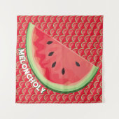 Meloncholy Wandteppich (Vorderseite (Horizontal))