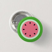 Melone-d'eau/Wassermelone Button (Vorne & Hinten)