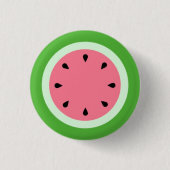 Melone-d'eau/Wassermelone Button (Vorderseite)