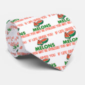 Melone-Dyslexie Krawatte (Gerollt)