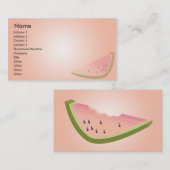 Melone - Geschäft Visitenkarte (Vorne/Hinten)