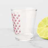 Melone Herzglas Schnapsglas (Rechts)