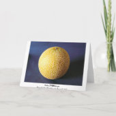 Melone/Kantalupe Karte (Rückseite)