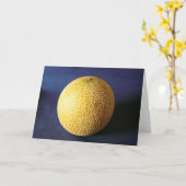 Melone/Kantalupe Karte (Gelbe Blume)