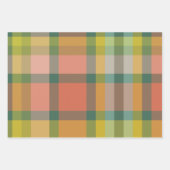 Melone & Limette Geschenkpapier Flachblatt-Set aus Set (Vorderseite)