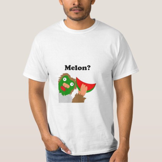 Melone-Mann-T-Shirt T-Shirt (Vorderseite)
