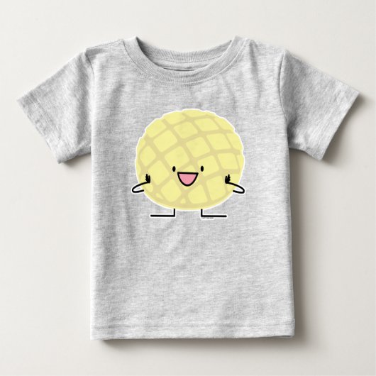 Melone-Pan süßer Patisserie Brot japanischen Baby T-shirt (Vorderseite)