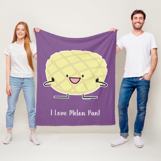 Melone-Pan süßer Patisserie Brot japanischen Fleecedecke (Beispiel)