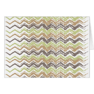 Melone-Weinbrand-Gekritzel-Zickzack-Muster