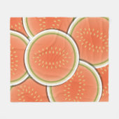 Melonen! Fleecedecke (Vorderseite (Horizontal))