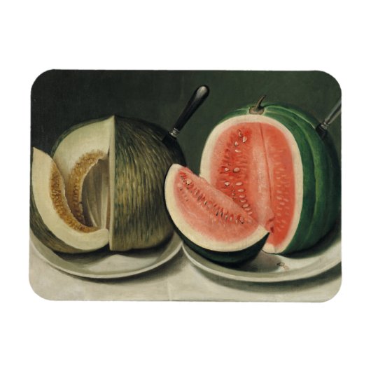 "Melonen" Kunstmagnet Magnet (Horizontal)