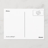 Melonen Postkarte (Rückseite)