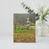 Melonen Postkarte (Stehend Vorderseite)