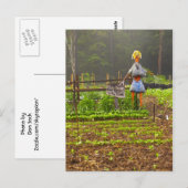 Melonen Postkarte (Vorne/Hinten)