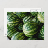 Melonen Postkarte (Vorne/Hinten)