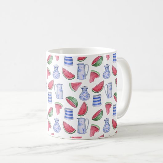Melonen u. Krug-Tassen Kaffeetasse (VorderseiteRechts)