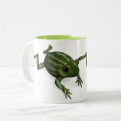 Melonfrog Zweifarbige Tasse (Vorderseite Links)