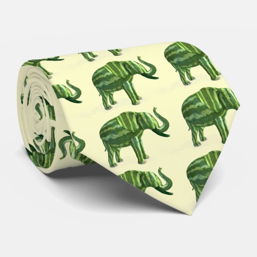 Melonphant Krawatte (Gerollt)