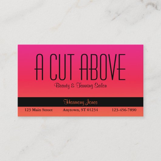 Melons Business Card Terminkarte (Vorderseite)