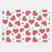Melons Funky Fruit Gemustert Geschenkpapier Set (Vorderseite 2)