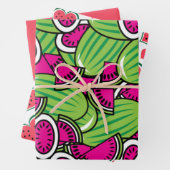 Melons Funky Fruit Gemustert Geschenkpapier Set (Beispiel)