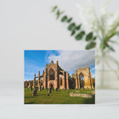 Melrose Abbey, Schottland Postcard Postkarte (Stehend Vorderseite)