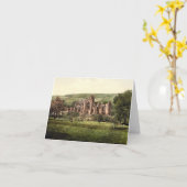 Melrose-Abtei, Schottland-Anmerkungs-Karte Karte (Gelbe Blume)