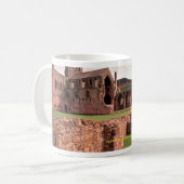 Melrose-Abtei, Schottland Kaffeetasse (Vorderseite Links)