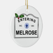 Melrose MA Keramikornament (Rechts)