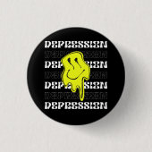 MELT_Depression_Black-Button Button (Vorderseite)