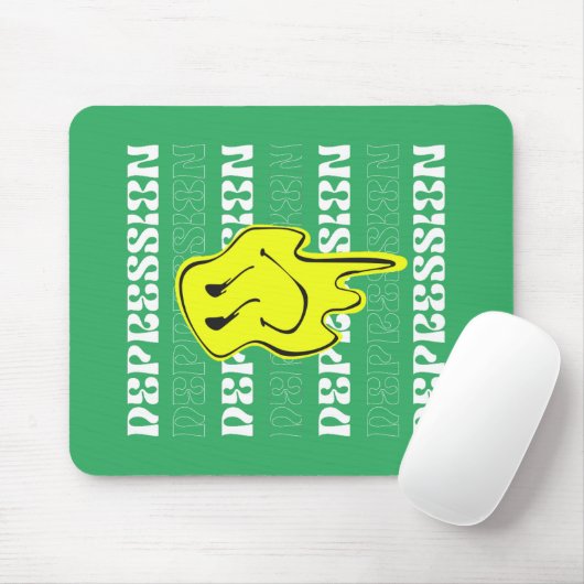 MELT_Depression Mousepad (Mit Mouse)
