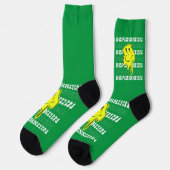 MELT_ Depression Socken (Linkes Detail)