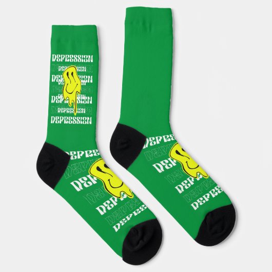 MELT_ Depression Socken (Rechts)