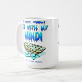 Melt Ice With My Mind Funny Mug Kaffeetasse (Vorderseite Links)
