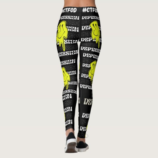 MELT_Ihavedepression_multi_CTFOD Leggings (Rückseite)