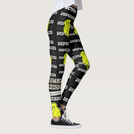 MELT_Ihavedepression_multi_CTFOD Leggings (Rechts)