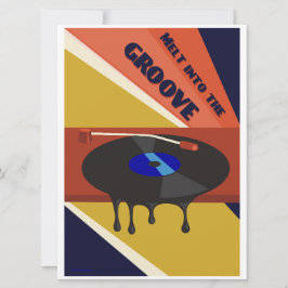 Melt in die Groove Small Print Feiertagskarte