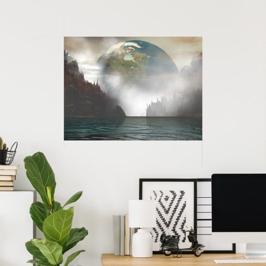 Meltdown Poster (Heimbüro)